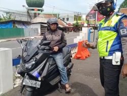 Sat Lantas Polres Banjar Tindak Pengendara Dengan Knalpot Brong