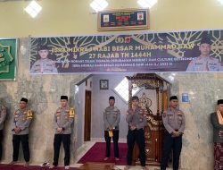Polres Sumedang Gelar Peringatan Isra Mi’raj 1444H/2023