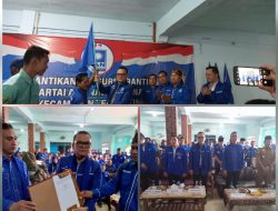 Pelantikan Pengurus Ranting Partai Amanat Nasional Kecamatan Tebing Tinggi Menuju Pemenangan Pileg Dan Pilkada Tahun 2024