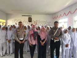 Sat Lantas Polres Banjar Berikan Penyuluhan di SMK Bhakti Kencana
