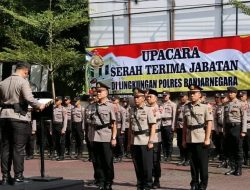 Jabatan Kasat Resnarkoba, Kapolsek Mandiraja dan Kasi Propam Diganti, Ini Pesan Kapolres Banjarnegara.