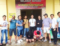 Pelaku Pembunuhan Juhli Yudha Digelang Ke Polres Kota Pagar Alam