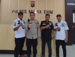 Watch Relation of Corruption WRC PAN-RI Sumatera Selatan Audiensi Dengan Kapolres Kabupaten Muara Enim Guna Menjalin Sinergitas