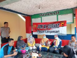 Dengar Keluhan Warga, Kapolsek Langensari Gelar Jumat Curhat