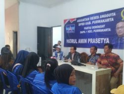 Reses Haerul Amin Di Kantor Dewan Pimpinan Cabang Demokrat Purwakarta