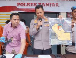 Satuan Reskrim Polres Banjar Bekuk 5 Kawanan Pelaku Curanmor Priangan Timur