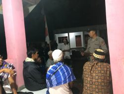 Sat Binmas Polres Banjar Kontrol Pelaksanaan Pos Ronda