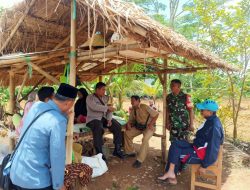 Sinergi TNI-Polri di Kelurahan Purwaharja, Rutin Komunikasi Dengan Warga Binaannya