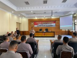 Polres Majalengka Melaksanakan Peningkatan Kemampuan Fungsi Teknis Samapta