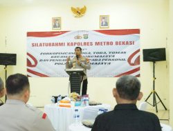 Kapolres metro Bekasi jalin Silaturahmi 