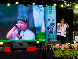 Enka Rapper X Factor Gemparkan Warga Nahdliyin dan Berikan Pantun untuk NU di Panggung Perhelatan Harlah 1 Abad NU di Majalengka