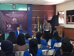 Satlantas Polres Banjar Kunjungi STIKes Bina Putera Banjar