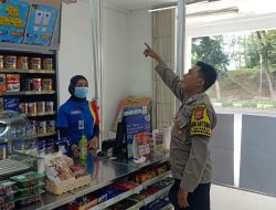 Ciptakan Pemeliharaan Keamanan Ketertiban Masyarakat, cek CCTV Mini Market