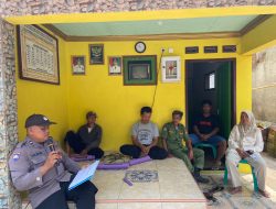 Warga Berbondong-bondong Menyaksikan Peragaan Satkamling