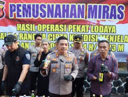 Jaga Kamtibmas Tetap Kondusif, Polres Majalengka Gelar Konfrensi Pers Hasil Ops Pekat Lodaya 2023