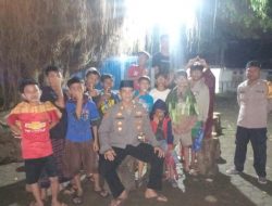Cegah Perang Sarung, Kapolsek Ujungjaya Polres Sumedang Berikan Himbauan Kepada Anak-Anak
