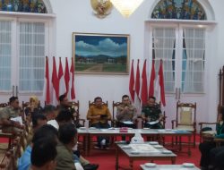 Kapolres Sumedang Hadiri Rapat Koordinasi Penanganan Dampak Pembangunan Jalan Tol Cisumdawu