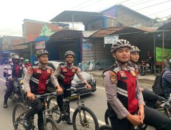 Sat Samapta Polres Banjar Kembali Melaksanakan Patroli Bersepeda