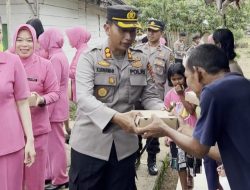 Jajaran Polres Lampung Utara Bersama Bhayangkari Berbagi Berkah Ramadhan