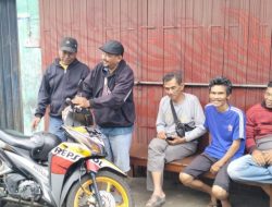 Ciptakan Kamtibmas Yang Kondusif, Bhabinkamtibmas Polsek Ganeas Sumedang Silaturahmi ke Pangkalan Ojeg