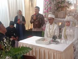 Akad Nikah Kiki Mareza Dan Muhamad Wildan Hamka Berjalan dengan Lancar