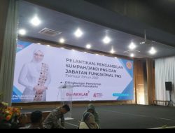 Bupati Purwakarta Melantik Ratusan Orang Pejabat Fungsional Dan Pelaksana Di Bale Sawala Yudhistira