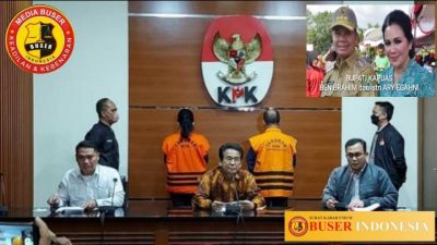 Bupati Kapuas Ben Brahim dan istri ditangkap KPK Tersangka Korupsi Uang Pegawai ASN