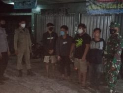 Cegah Terjadinya Perang Sarung, Bhabinkamtibmas Polsek Cisarua Berikan Himbauan Kepada Warga