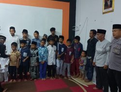 Bhabinkamtibmas Kelurahan Situbatu Hadiri Bukber Dengan Anak Yatim dan Duafa