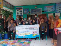 Pesan kamtibmas Waktu Pekan Imunisasi Nasional oleh Babinkamtibmas