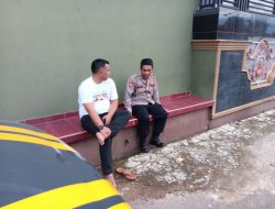 Sapa Warga, Personil Polsek Cikijing Jalin Kemitraan Dengan Warga Desa Kancana