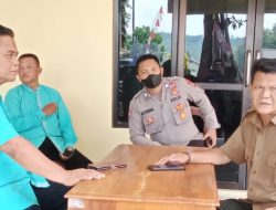 Jalin Komunikasi, Bhabinkamtibmas Polsek Surian Sambangi Tokoh Masyarakat