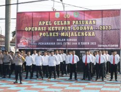 Siap Sukseskan Arus Mudik dan Balik, Polres Majalengka Gelar Ops Ketupat Lodaya 2023