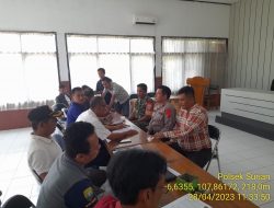 Polsek Surian Polres Sumedang Melaksanakan Kegiatan Jumat Curhat