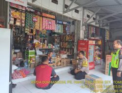 Polsek Tomo Polres Sumedang Pastikan Ketersediaan Bapokting (Bahan Pokok Penting) di Kecamatan Tomo Sumedang  Cukup Stabil