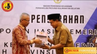 Bupati Zairullah Terima Penghargaan WTP dari BPK Prov.Kalsel 10 Kali berturut turut