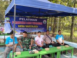 Bhabinkamtibmas Polsek Ujungjaya Hadiri Pelatihan Pemanfaatan Lahan Pekarangan Di Desa Sakurjaya