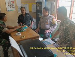 Sinergitas TNI-Polri Dumas Keliling Dalam Rangka Pelaksanaan Quick Wins Presisi Polri di Desa Binaan