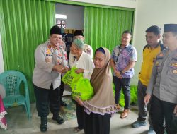 Kapolres Pagar Alam Mengadakan Tali Kasih Dengan Pengurus Masjid Istiqomah