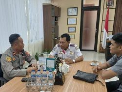 Kapolsek KSKP Merak Jumat Curhat BPTD Wilayah VIII Banten Himbauan Pengguna Jasa Dipelabuhan