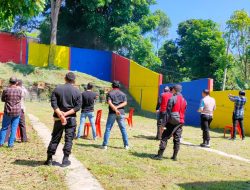 150 Personel Polres Pagar Alam Ikuti Pelatihan Menembak