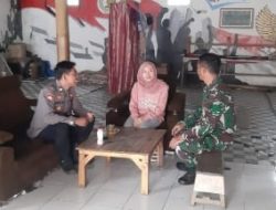 Sinergitas Bhabinkamtibmas dan Babinsa, Bersama Jalin Silaturahmi Dengan Masyarakat