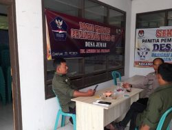 Bhabinkamtibmas Polsek Jatigede Laksanakan Giat Sambang Dan Silaturahmi Terhadap Perangkat Desa Jemah