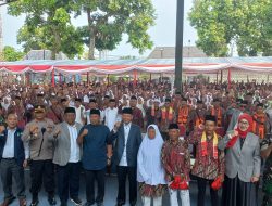 Sebanyak 1.173 orang Calon Jemaah Haji. Majalengka berangkat dari BIJB Kertajati