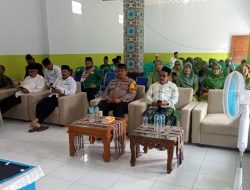 Hadiri Acara Halal Bihalal MWCNU  Bhabinkamtibmas Polsek Jatinangor Berikan Himbauan Kamtibmas