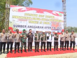 Aslog Kapolri Lakukan Peletakan Batu Pertama Pembangunan RS Bhayangkara Tingkat lV Di Blora