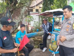 Jalin Silaturahmi, Bhabinkamtibmas Polsek Cisitu Melaksanakan Sambang Warga