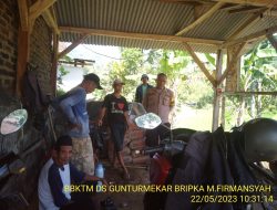 Bhabinkamtibmas Desa Gunturmekar Lakukan Sambang Warga