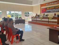 Tim Wasrik Polda Sumsel Disambut Langsung Oleh Jajaran Polres Pagar Alam