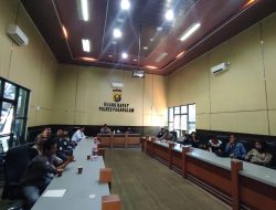Kapolres Pagar Alam AKBP Erwin Irawan Menggelar Dialog Virtual Bersama Divhumas Polri 